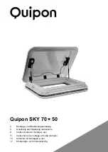 Preview for 1 page of Quipon SKY 70 x 50 Assembly And Operating Instructions Manual