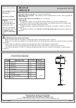 Preview for 9 page of Quoizel 0760119 Manual