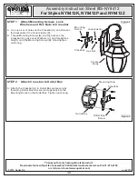 Preview for 3 page of Quoizel NY8412K Assembly Instruction Sheet