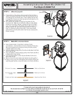 Preview for 4 page of Quoizel Style OAS8411Z Assembly Instruction Sheet