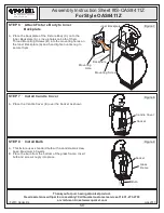 Preview for 5 page of Quoizel Style OAS8411Z Assembly Instruction Sheet