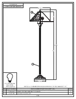 Preview for 2 page of Quoizel TF1508FVB Assembly Instruction Sheet