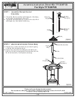 Preview for 3 page of Quoizel TF1508FVB Assembly Instruction Sheet