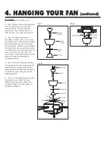 Preview for 7 page of QUORUM INTERNATIONAL Mykonos 72" Installation Instructions Manual