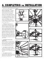 Preview for 9 page of QUORUM INTERNATIONAL Mykonos 72" Installation Instructions Manual