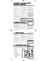 Preview for 2 page of Quorum The Estate Patio 143306 Series Installation Instructions