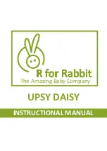 R for Rabbit UPSY DAISY Instruction Manual preview