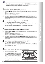 Preview for 32 page of R.G.V. FAST FREEZER AB2TB Instruction Manual