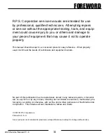 Preview for 3 page of R.P.S. Corporation 2023 Series Service Manual