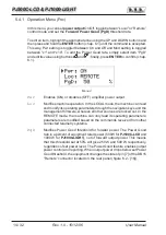 Preview for 18 page of R.V.R. Electronica PJ500C-LCD User Manual