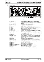 Preview for 25 page of R.V.R. Electronica PJ700C-LCD User Manual