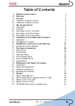 Preview for 5 page of R.V.R. Elettronica TEX302TFT User Manual