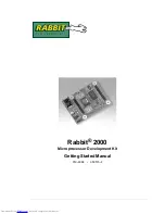 Rabbit 2000 Getting Started Manual preview
