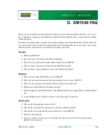 Preview for 109 page of Rabbit EM1500 Product Manual