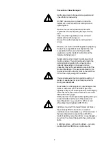 Preview for 10 page of Rabe Sturmvogel 4500 L Operating Instructions Manual