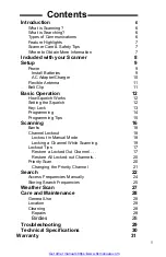 Preview for 5 page of Racing Electronics Uniden BC80 XLT Operation Manual