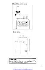 Preview for 11 page of Racing Electronics Uniden BC80 XLT Operation Manual