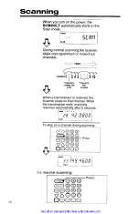 Preview for 16 page of Racing Electronics Uniden BC80 XLT Operation Manual