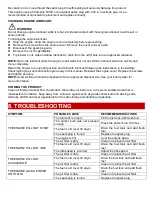 Preview for 12 page of Racing RACASBT314T User Manual