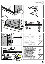 Preview for 25 page of Radaway Essenza Pro KDJ Assembly Instruction Manual
