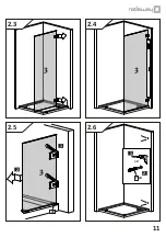 Preview for 11 page of Radaway Euphoria DWJ 5902738054568 Assembling Instruction