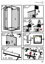 Preview for 17 page of Radaway Euphoria DWJ 5902738054568 Assembling Instruction