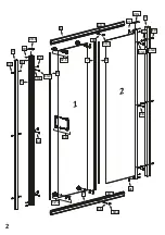 Preview for 2 page of Radaway Premium Plus DWJ Assembly Instruction Manual