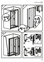 Preview for 7 page of Radaway Premium Plus DWJ Assembly Instruction Manual