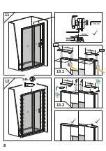 Preview for 8 page of Radaway Premium Plus DWJ Assembly Instruction Manual