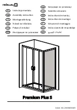 Preview for 9 page of Radaway Premium Plus DWJ Assembly Instruction Manual