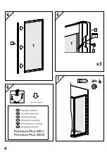 Preview for 12 page of Radaway Premium Plus DWJ Assembly Instruction Manual