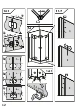 Preview for 12 page of Radaway Torrenta KDD Assembly Instructions Manual