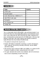 Preview for 3 page of Raddy RF760 Operation Manuallines