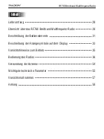 Preview for 31 page of Raddy RF760 Operation Manuallines