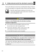 Preview for 38 page of RADEMACHER 9485 Instruction Manual For The Electrical Connection And For Commissioning