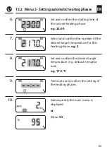 Preview for 63 page of RADEMACHER 9485 Instruction Manual For The Electrical Connection And For Commissioning