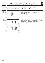 Preview for 84 page of RADEMACHER 9485 Instruction Manual For The Electrical Connection And For Commissioning