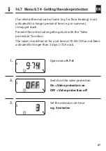 Preview for 87 page of RADEMACHER 9485 Instruction Manual For The Electrical Connection And For Commissioning