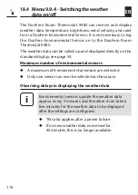 Preview for 110 page of RADEMACHER 9485 Instruction Manual For The Electrical Connection And For Commissioning