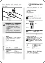 Preview for 5 page of RADEMACHER RolloTube C-line Brief Instructions