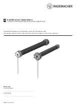 Preview for 1 page of RADEMACHER RolloTube CLIS Translation Of The Original Operating And Assembly Manual