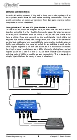 Preview for 8 page of Radial Engineering Catapult RX4 User Manual