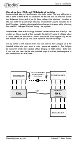 Preview for 10 page of Radial Engineering Catapult RX4 User Manual