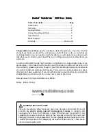 Preview for 2 page of Radial Engineering TankDriver 500 User Manual