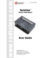 Radial Engineering Twinline User Manual preview