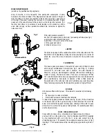 Preview for 22 page of Radiant RMA Installation, Use And Maintenance Manual