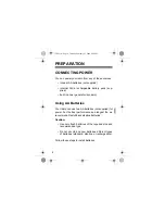 Preview for 4 page of Radio Shack 12-801 Owner'S Manual