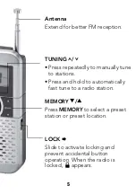 Preview for 5 page of Radio Shack 1201475 User Manual