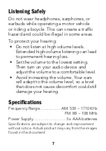 Preview for 7 page of Radio Shack 1201475 User Manual