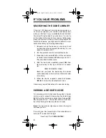 Preview for 49 page of Radio Shack 15-1919 Owner'S Manual